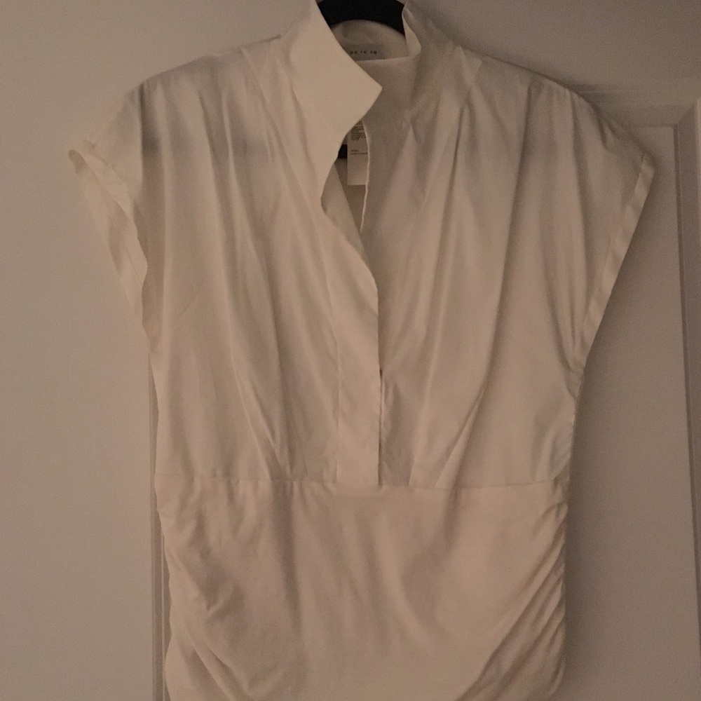 Akris Punto white blouse